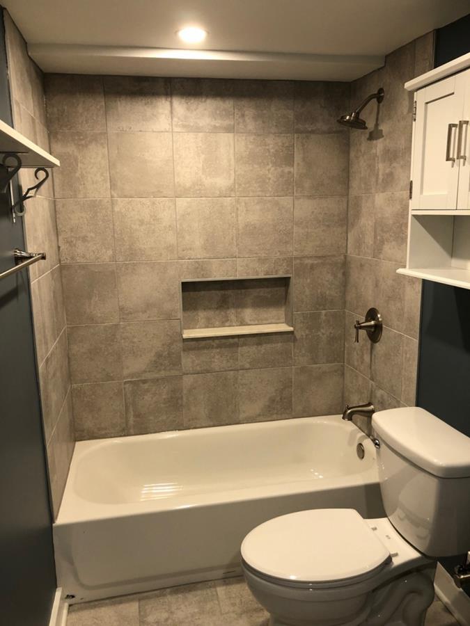 bathroom remodeling bath with shower